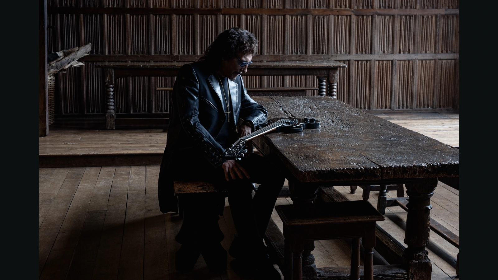 Tony Iommi in his official 2026 press portrait.
