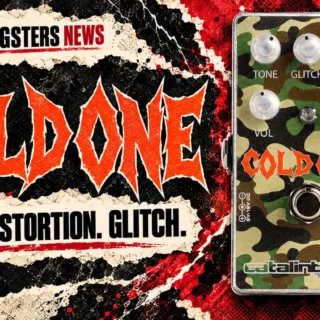 Editorial illustration of the Catalinbread Cold One fuzz pedal.