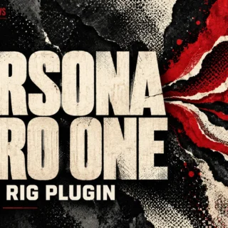 Original editorial graphic for Darta Persona Zero One guitar-rig software with NAM and NAM A2 support