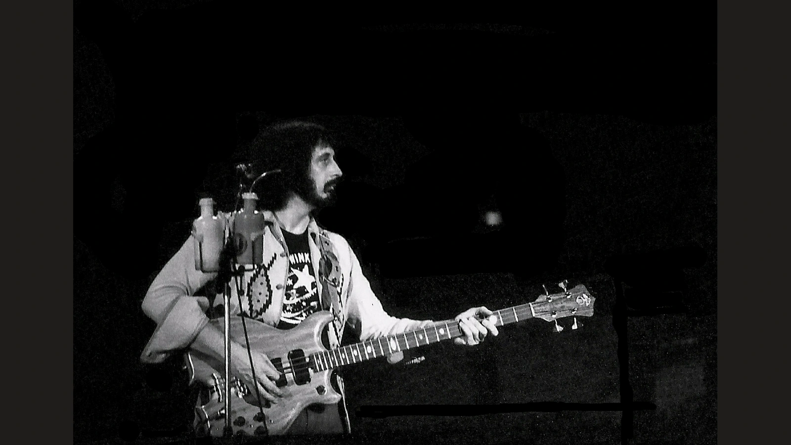 John Entwistle playing bass at Winterland in 1976
