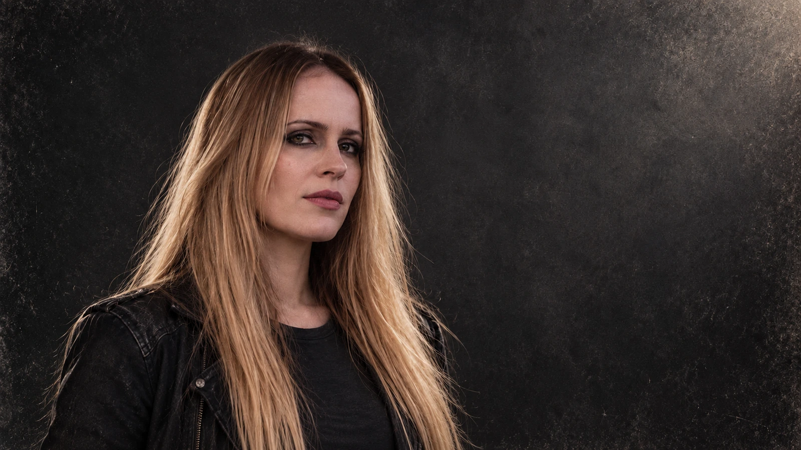 Original editorial portrait of Frozen Crown vocalist Giada “Jade” Etro for The Legend of the Six Kings news