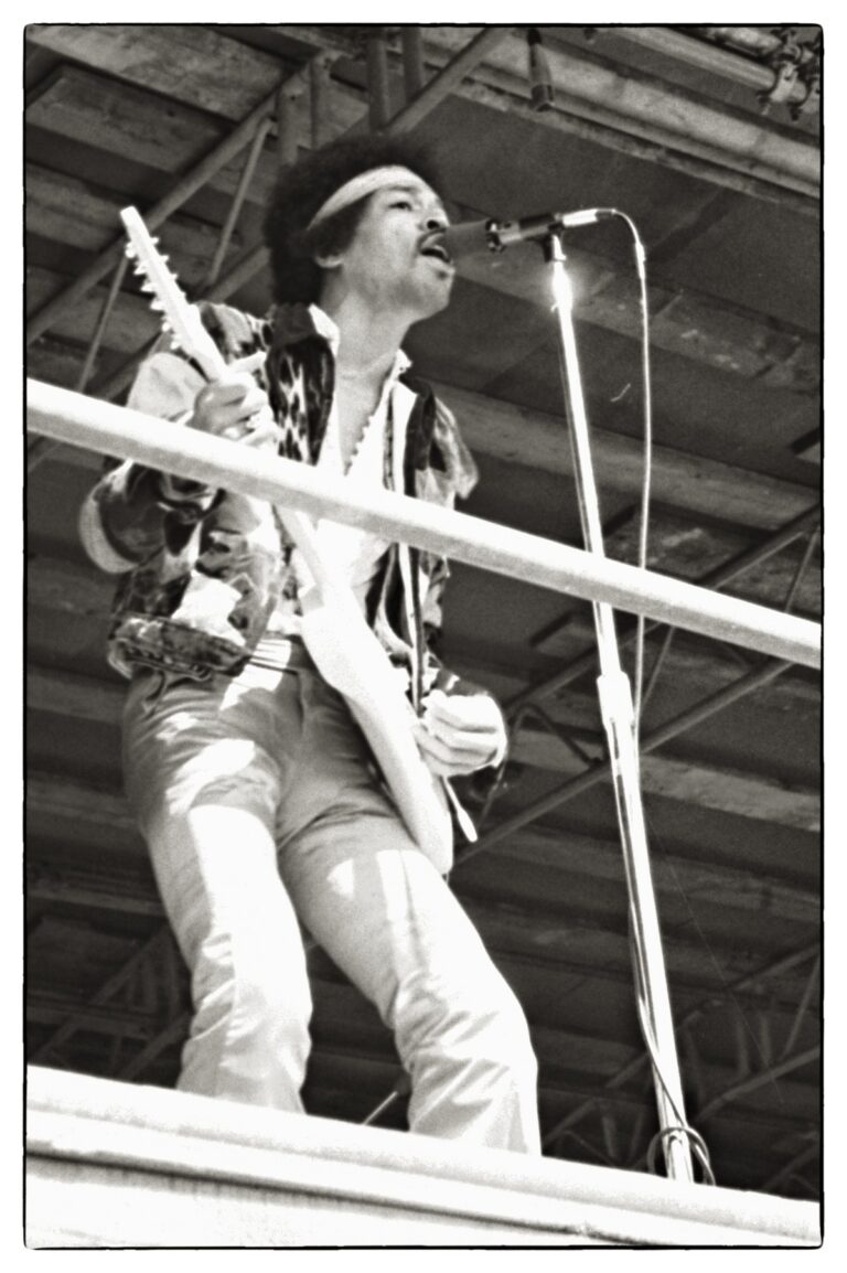 Jimi Hendrix at Fehmarn Festival (Love-and-Peace-Festival), Fehmarn, West Germany, 1970