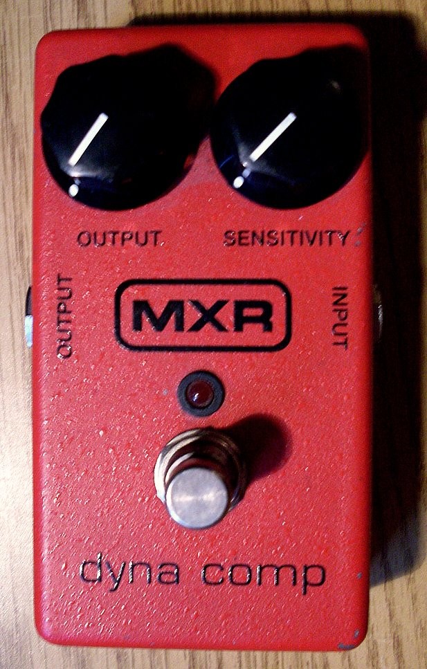 MXR M102 Dyna Comp compressor pedal.