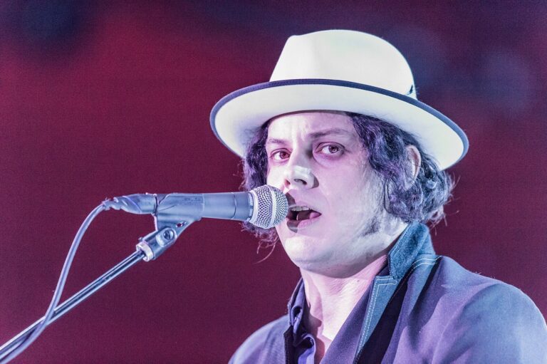 Jack White on the Orange Stage at Roskilde Festival, 2012