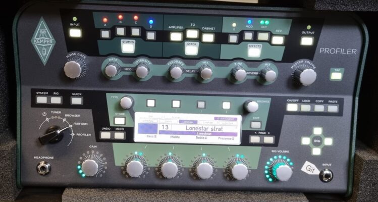 Kemper Profiler head.