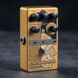 AI-generated product illustration of the Catalinbread Echorec.