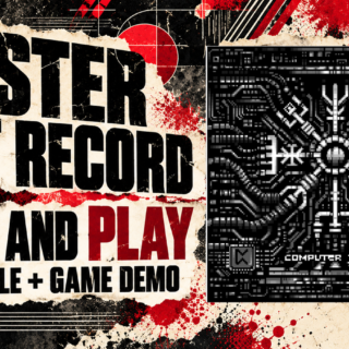 Computer Metal album artwork preserved within a Plug and Play release-news composition.