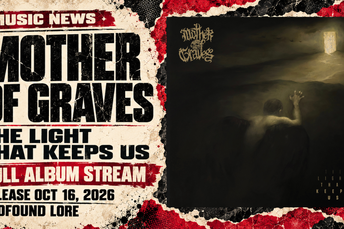The Light That Keeps Us album cover preserved within a full-album-stream editorial composition.