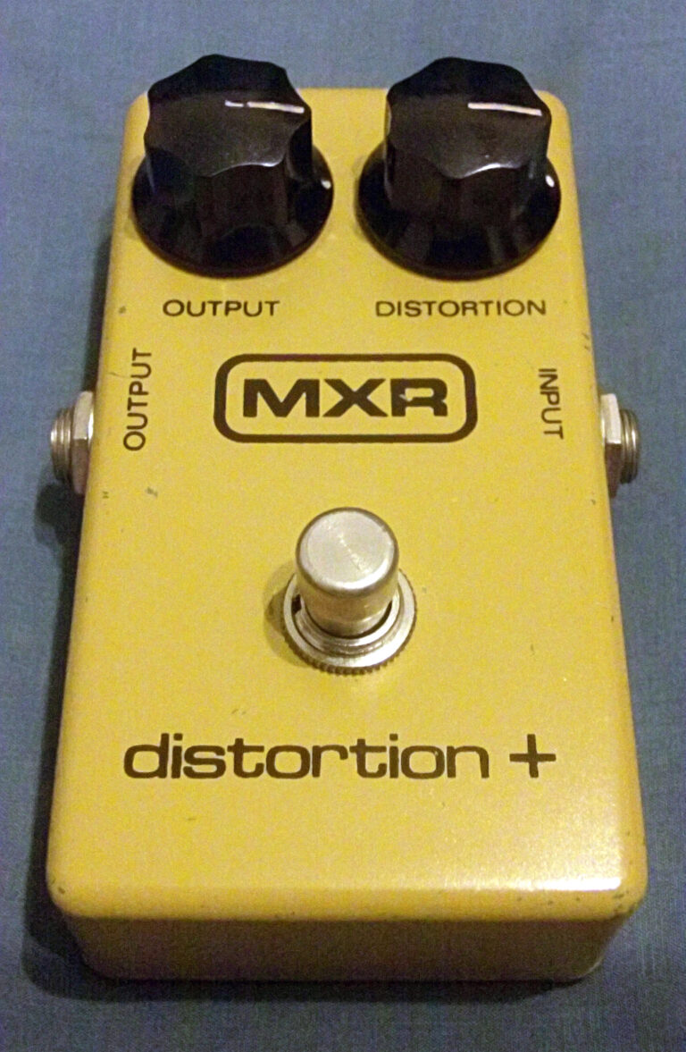 1979 MXR Distortion+ (block-logo version).