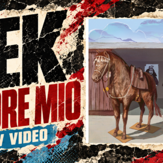 Wallensteins Garage album artwork preserved in an Amore Mio video-news composition.