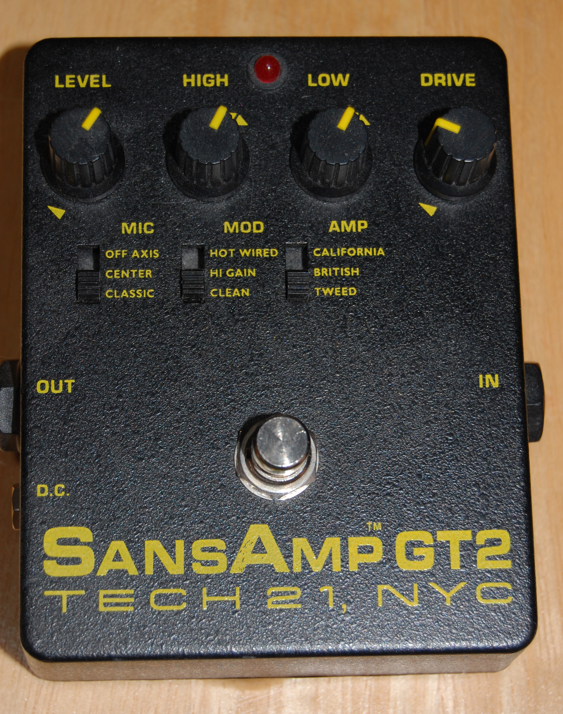 Tech 21 SansAmp GT2: Definitive Analog Amp Emulator