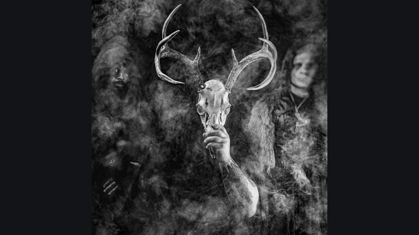 Wolves in the Throne Room in an archival black-and-white promotional portrait.